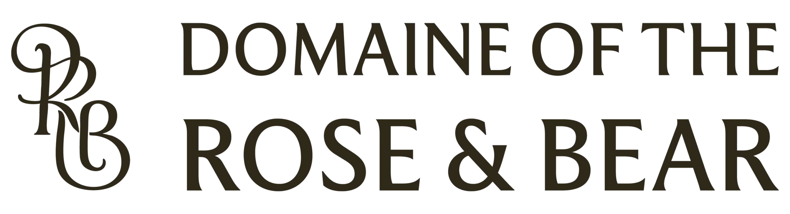 Domaine of the Rose and Bear Logo (Link to homepage)